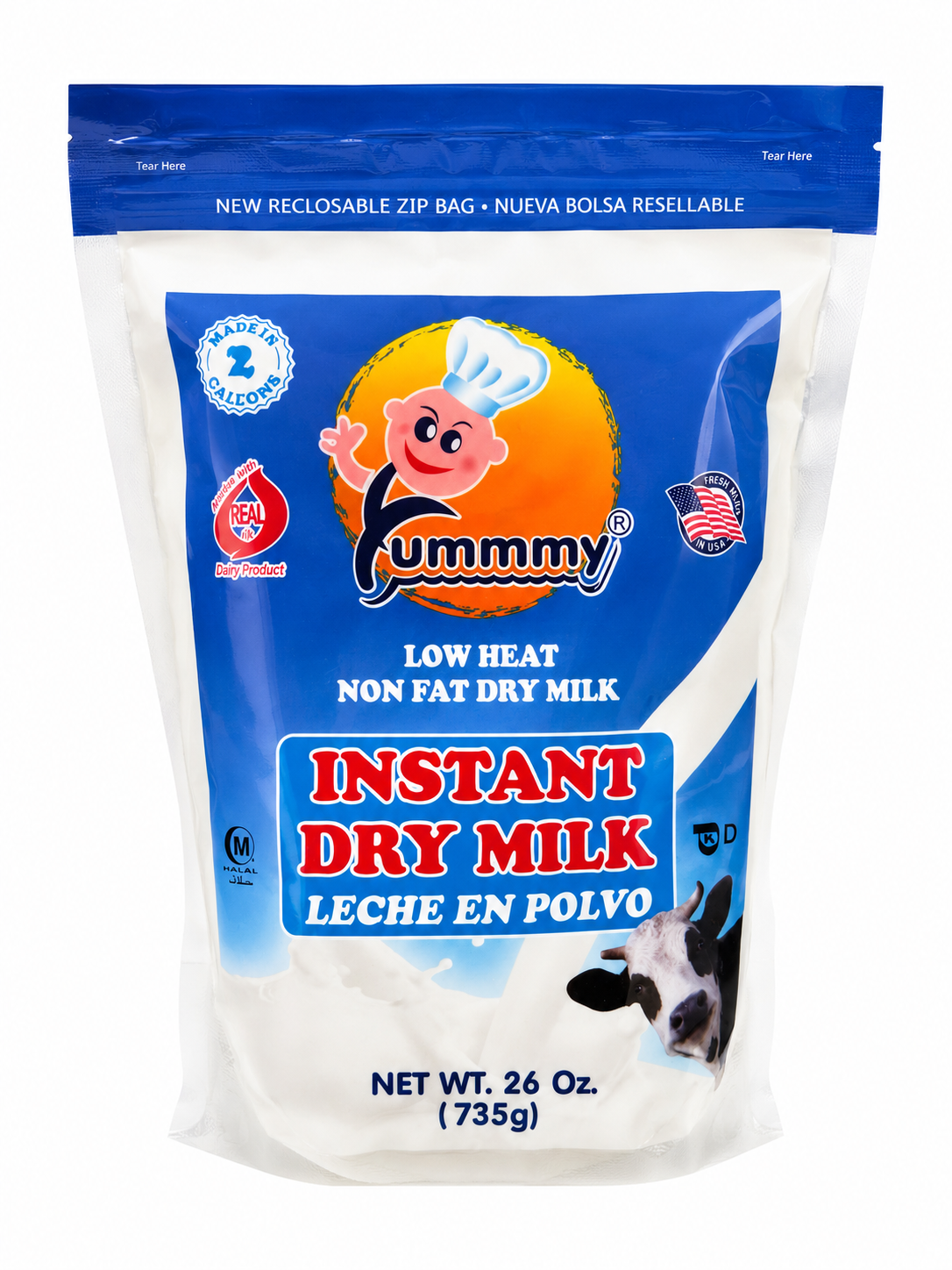 Leche en Polvo Instantánea Yummy